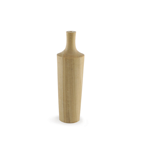 Handmade Wood Turned Vase - Light Wood