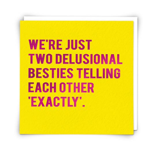 Besties - Funny Card