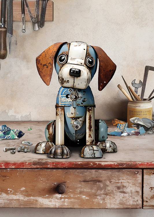 Scrap Beagle - card