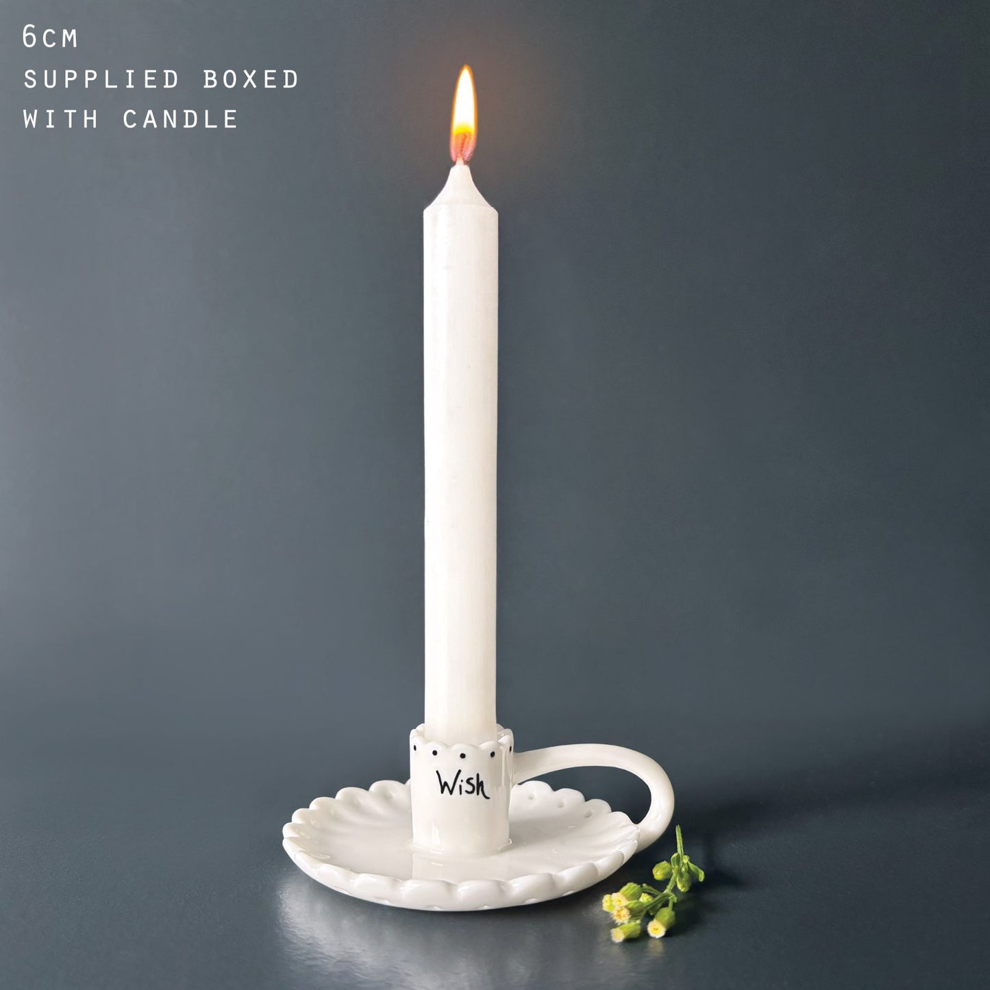 Wish - Scallop candle holder
