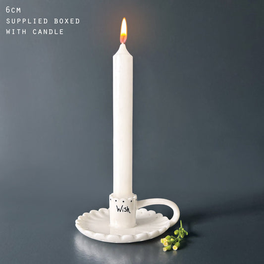 Wish - Scallop candle holder