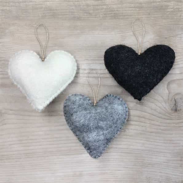 Wool Felt Heart