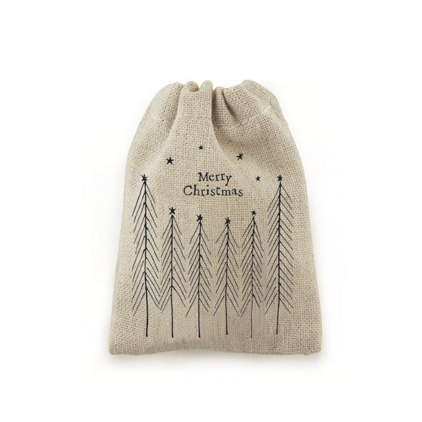 Small Drawstring Bag - Merry Christmas