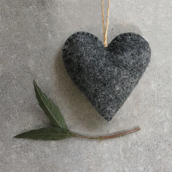 Wool Felt Heart