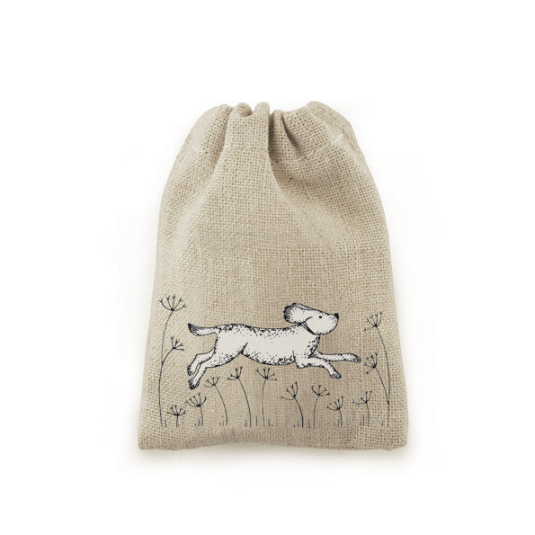 Small Drawstring Bag - Dog