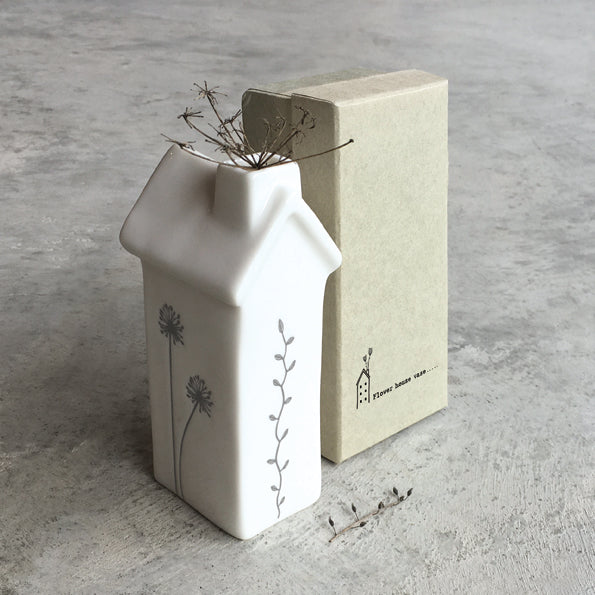 Porcelain Little House Vase