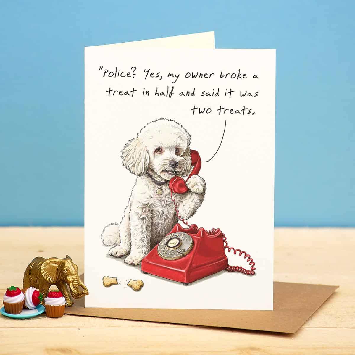 Treat Crime - card