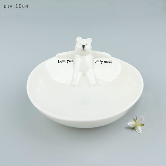 Porcelain Bowl - Love You Beary Much