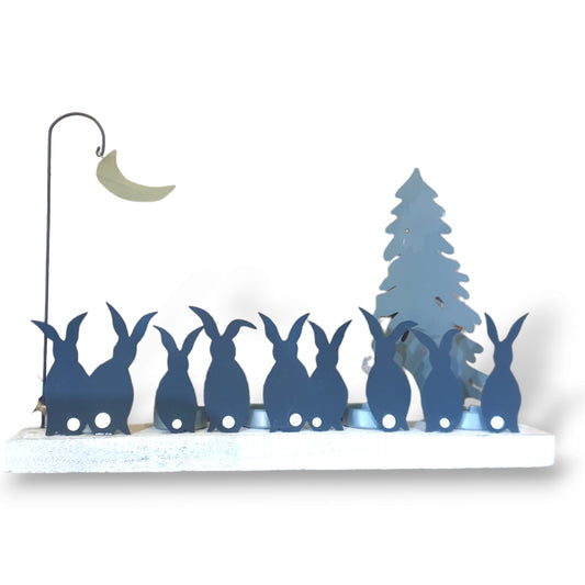 Moonstruck Rabbits -  Christmas Decoration
