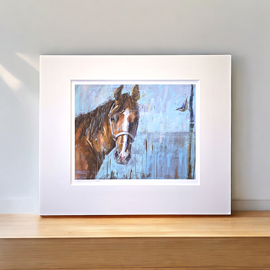 The Nuthatch and the Horse Limited Edition Print by James Bartholomew