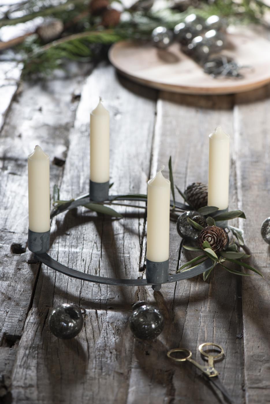 Advent Candle Ring Holder for 4 candles