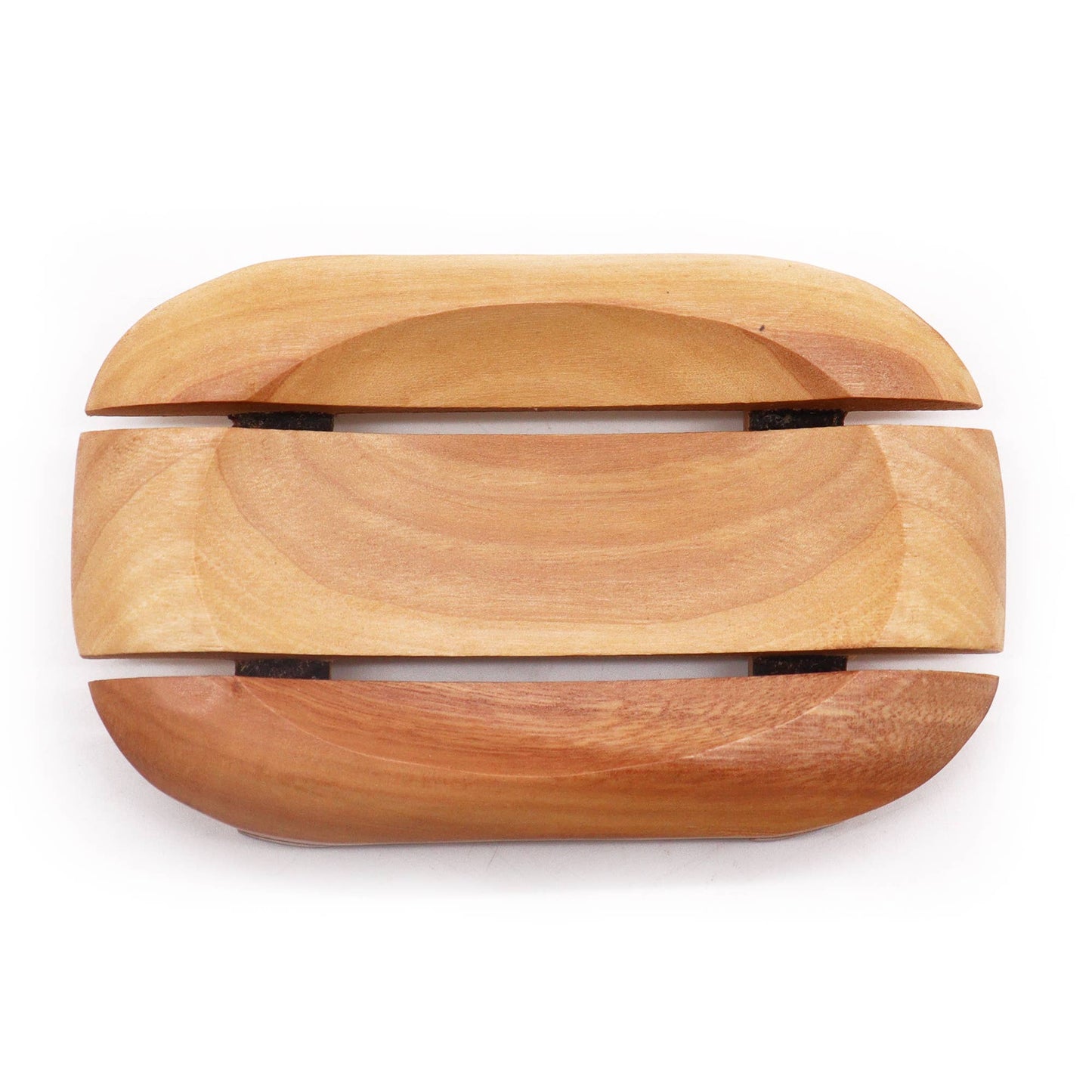 Classic Naseberry Soap Dish - Oval in Rectangle