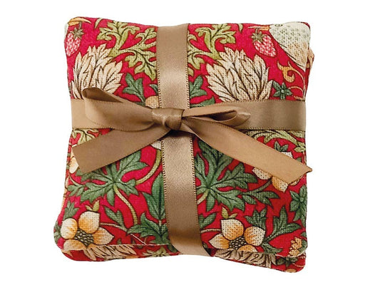 Handwarmer - William Morris Strawberry Thief Crimson