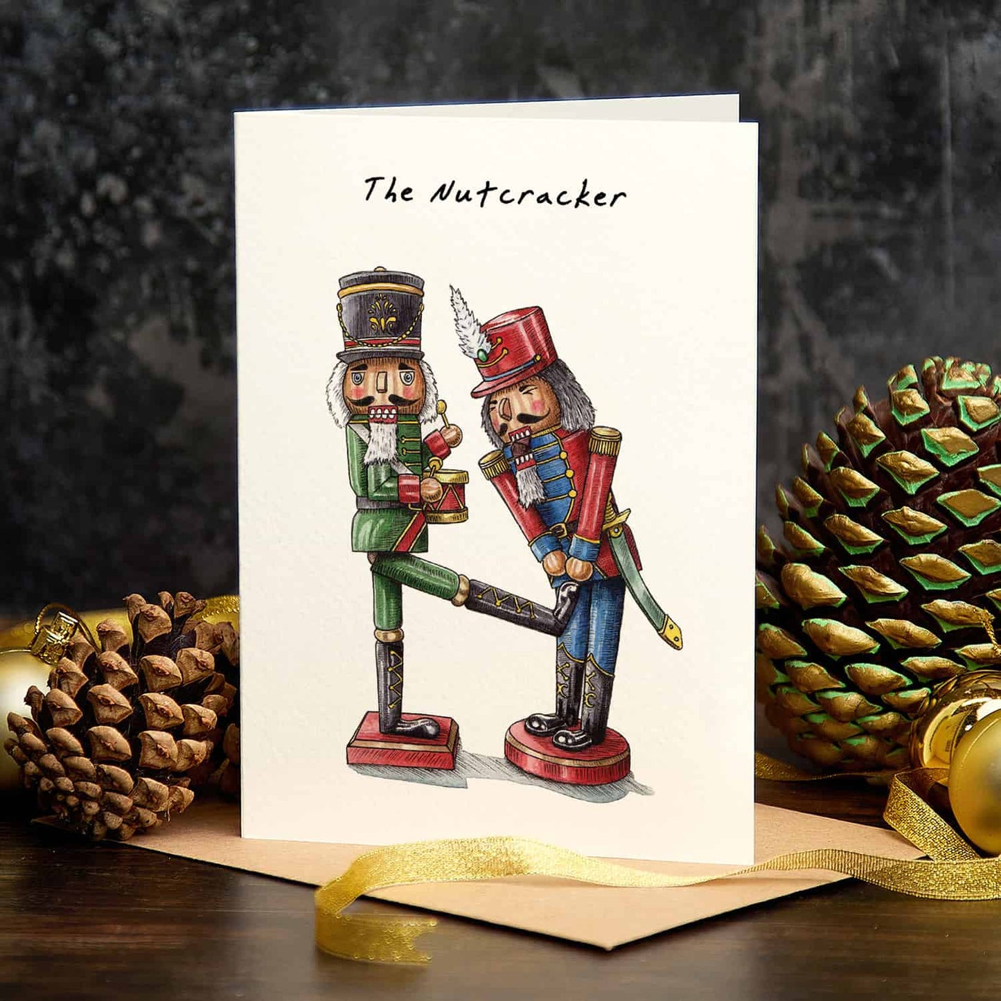 Nutcracker Card - Christmas Card