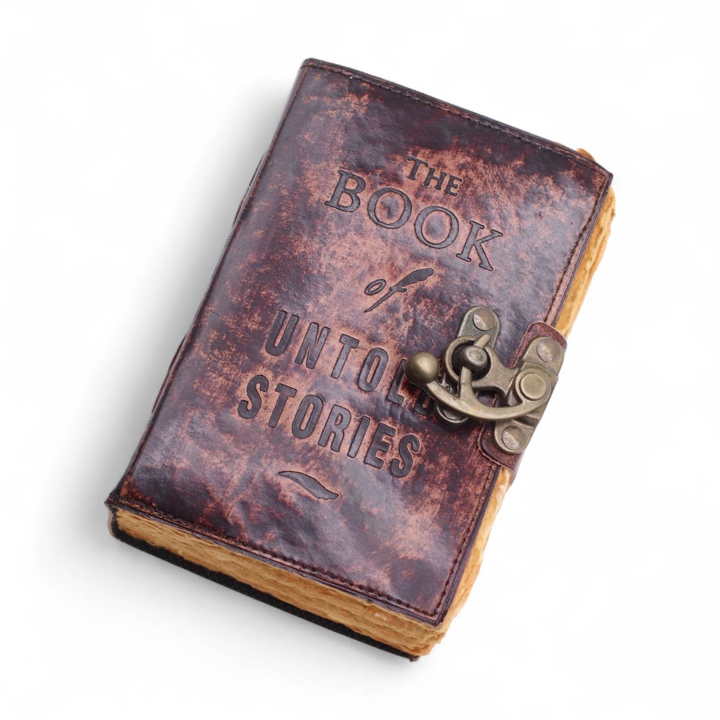 Leather Notebook - The Book of Untold Stories