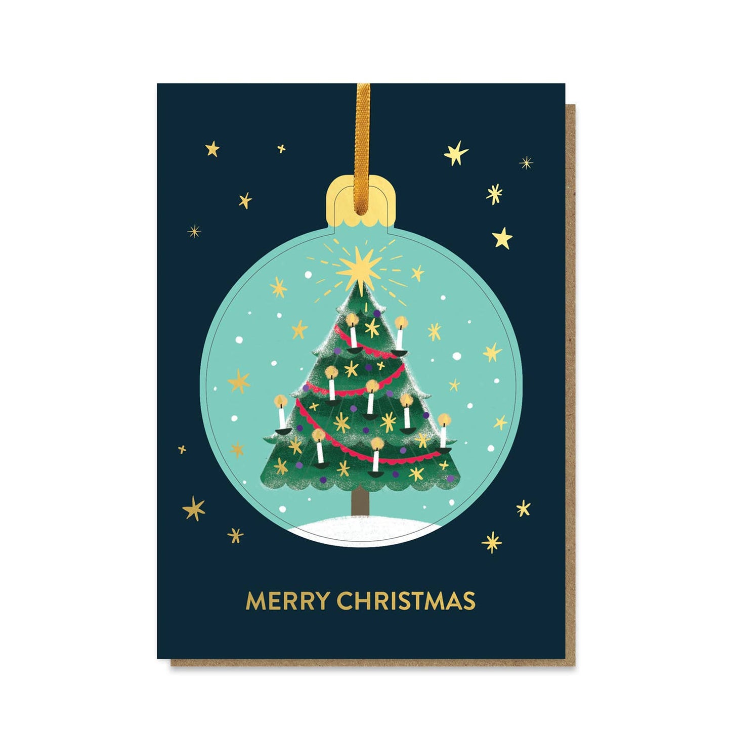 Oh Christmas Tree Pop-out Christmas Bauble Card | Ornament: Celo Bags