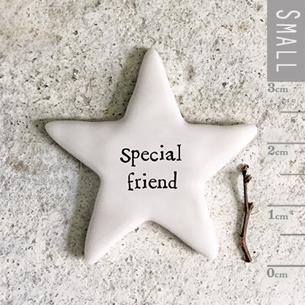 Porcelain Star Token - Special Friend