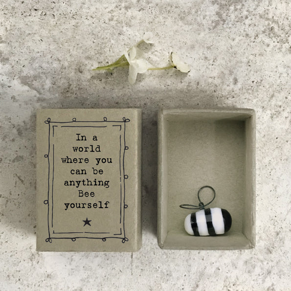 You can be anything - Matchbox Porcelain Bumble Bee