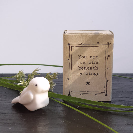 Matchbox Porcelain Bird