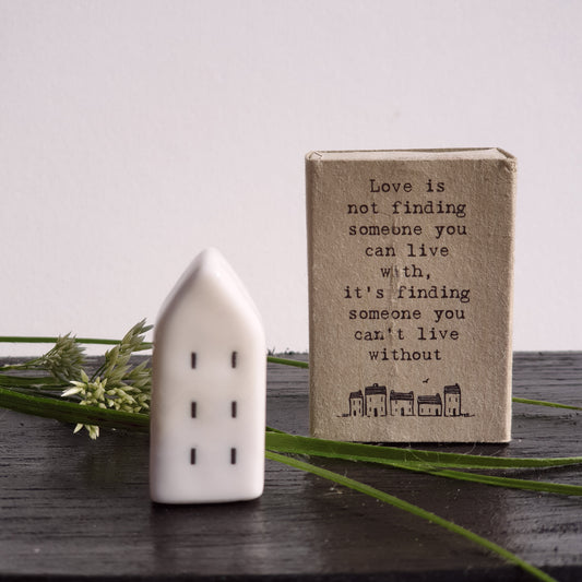 Matchbox Porcelain House