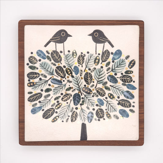 Ceramic Tile - Two birds in a Tree