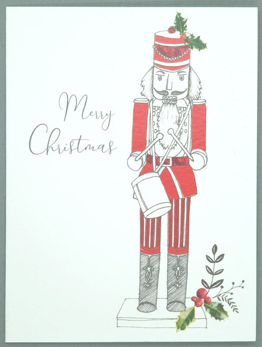 Merry Christmas Nutcracker - 5 pack of Christmas cards