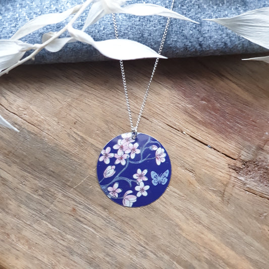Jasmine Disc Necklace