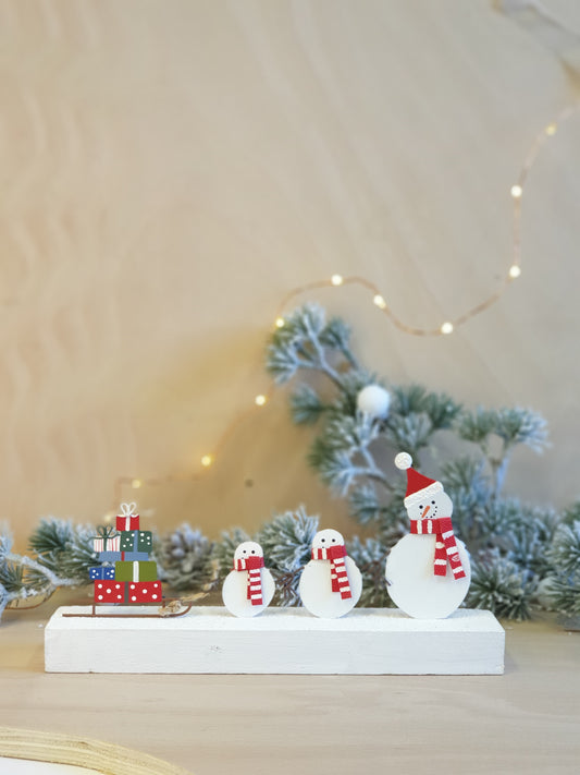 Snowman Family - Christmas Decoration