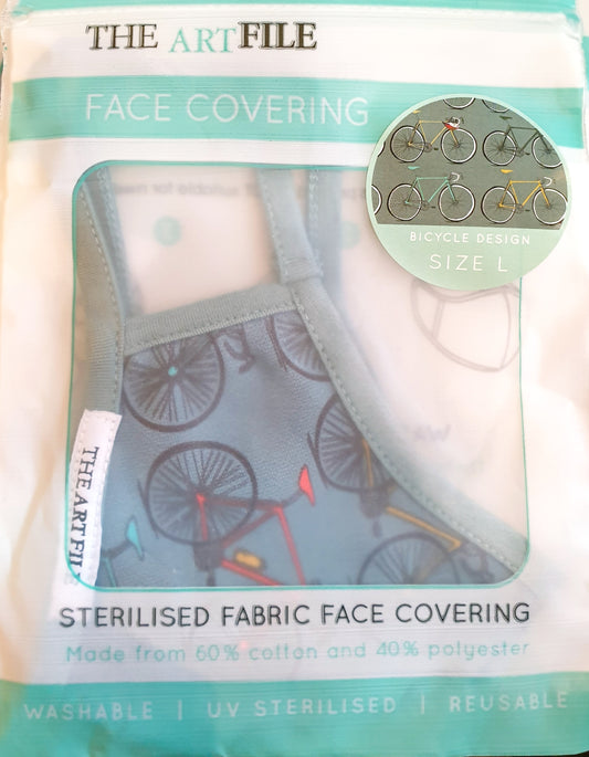 Bicycle design- large - Face Covering/Mask