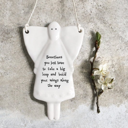 Porcelain Angel - Take a big leap.....