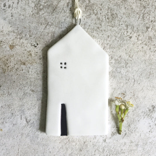 Porcelain Hanging House - Medium