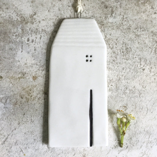 Porcelain Hanging House - Large