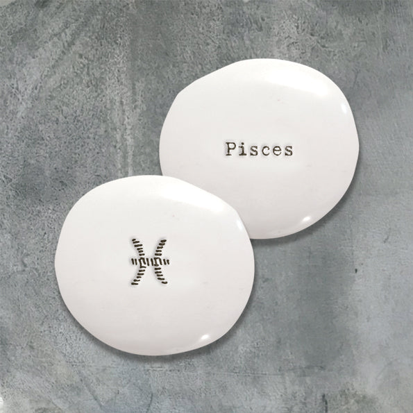 Porcelain Pebble - Zodiac Signs