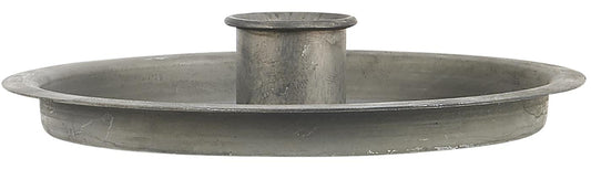 Simplicity Zinc Candle Holder