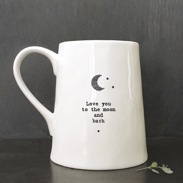 Porcelain Mug - Love You To The Moon And Back