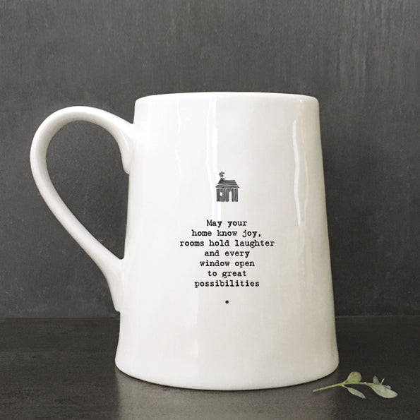 Porcelain Mug - Home