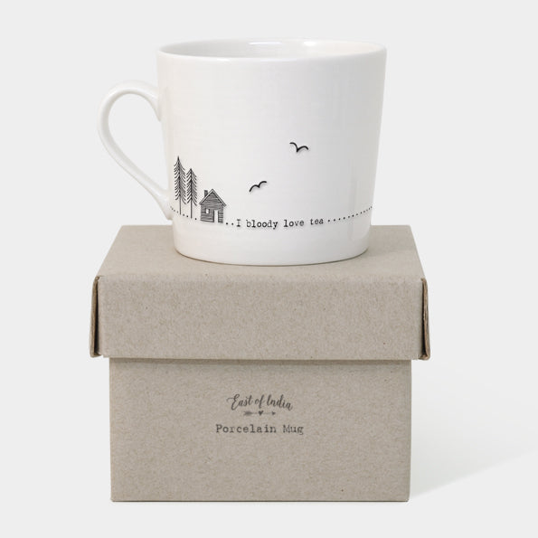 Bloody Love Tea- porcelain mug