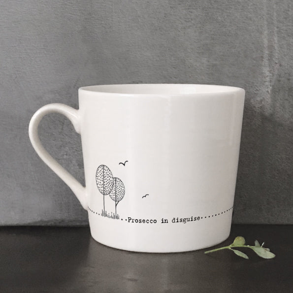 Prosecco in Disguise - porcelain mug