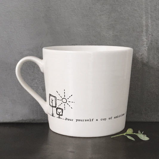 Cup of Ambition - porcelain mug