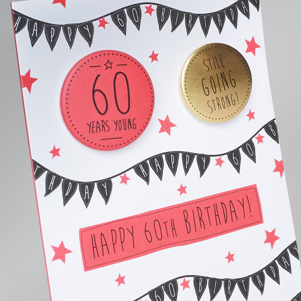 Happy 60th birthday! Birthday card