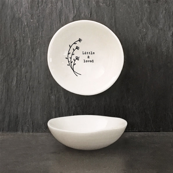 Small Porcelain Hedgerow Bowl - Little & Loved