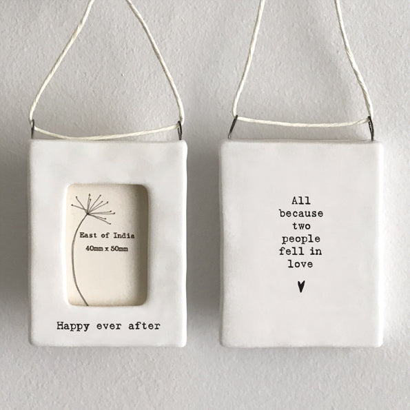 Mini Hanging Frame - Happy Ever After