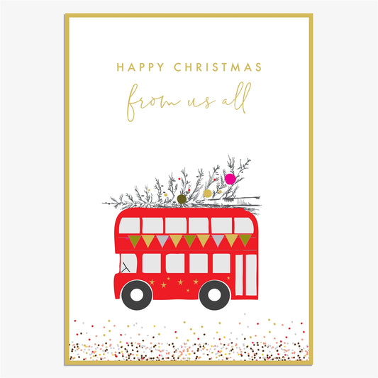 Happy Christmas from us all- Red Bus Card