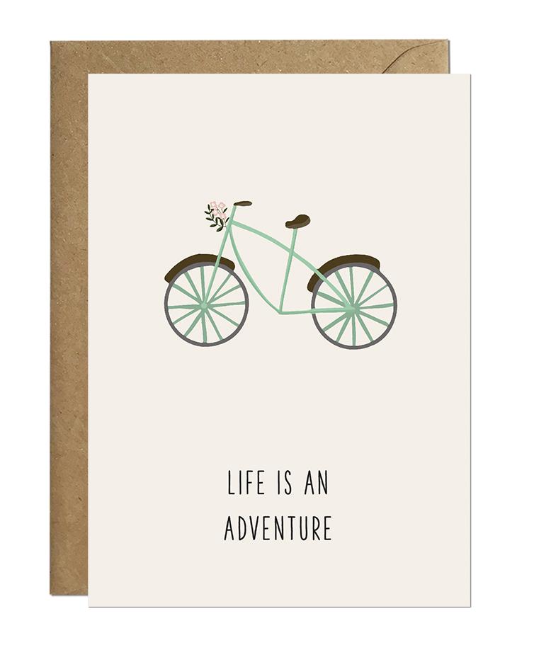 Life is an Adventure - Card