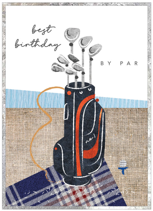 Best Birthday by Par - Golf Card