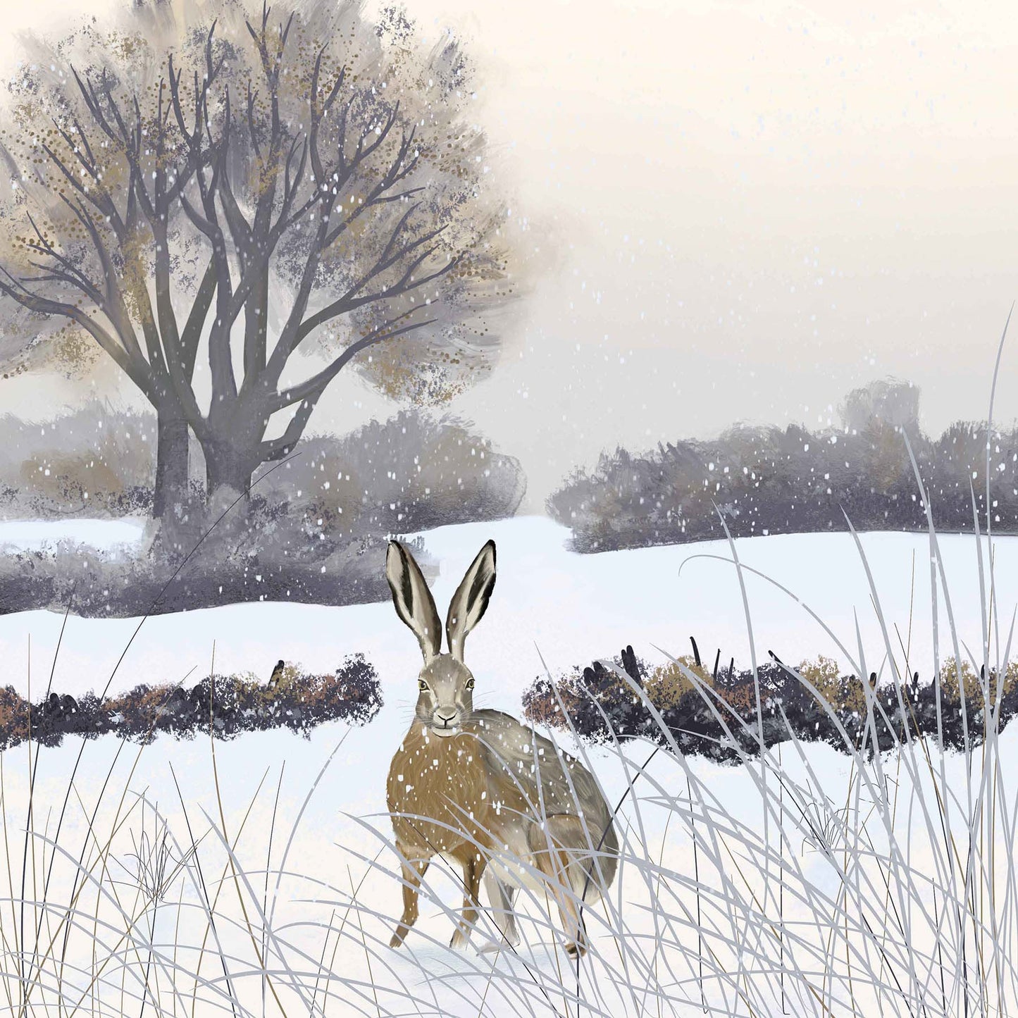 Homeward Bound - Pack of 5 Charity Fine Art Christmas Cards
