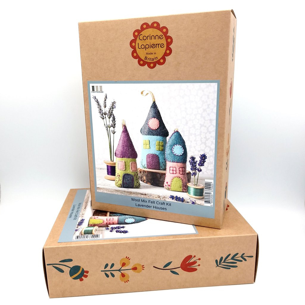 Lavender Houses Felt Craft Kit