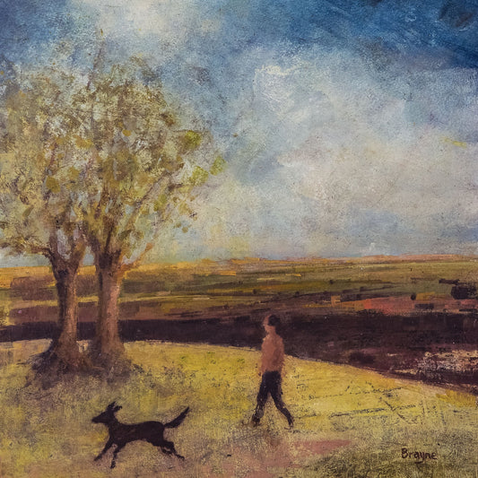 Edge of the Wood- Fine Art Greetings card