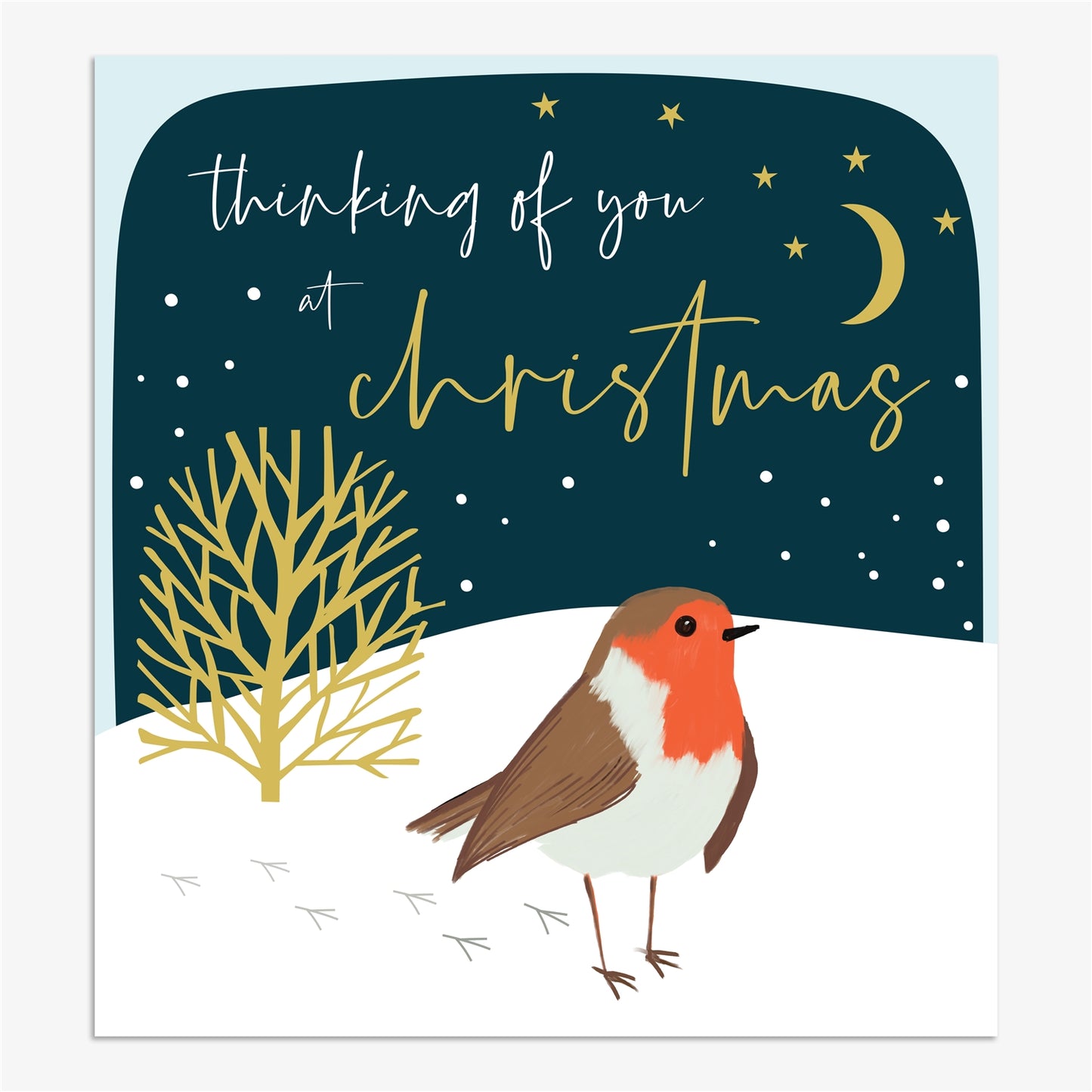 Think of You at Christmas - Card