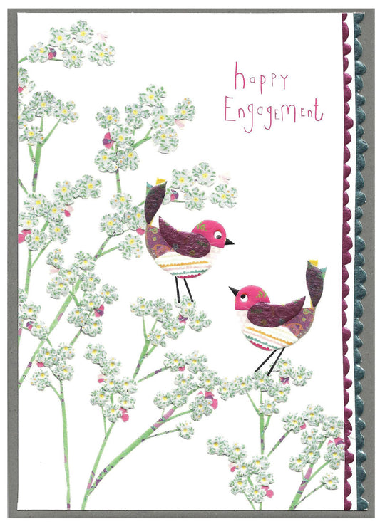 Happy engagement -  card
